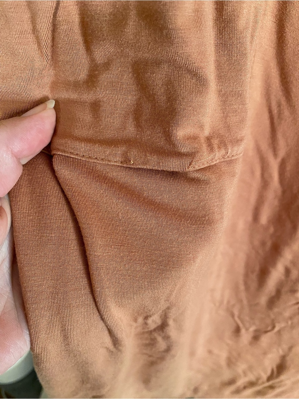 Kyte BABY bamboo lounge maxi dress in “Spice”, S - Picture 6 of 6